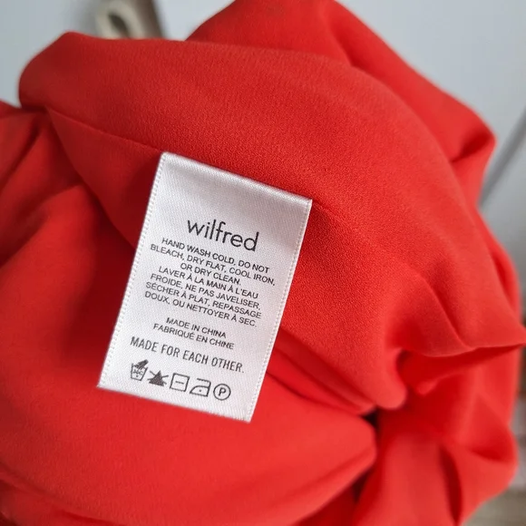 Wilfred Red Floral Mini Dress - Picture 4 of 5